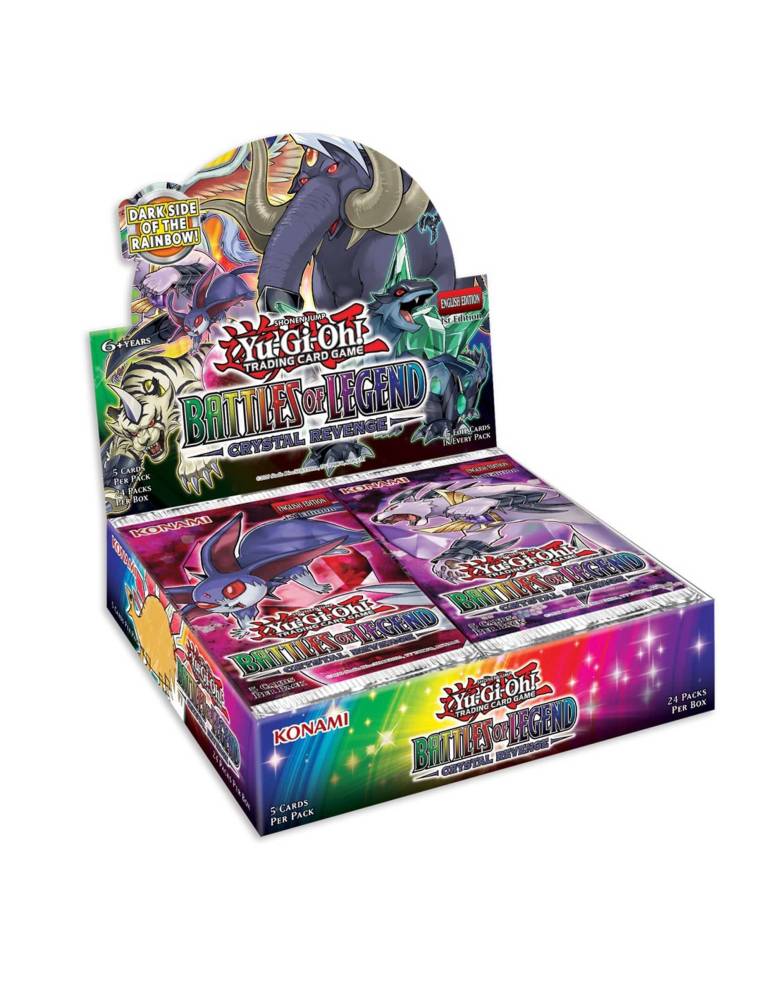 Crystal Revenge Booster-weergave Yu-Gi-Oh US Konami - 1