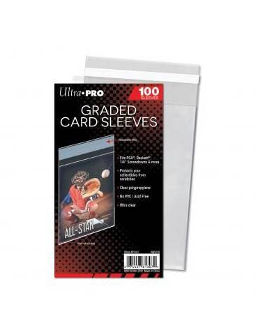 Sleeve transparent refermable pour Carte gradée PSA Becket (x100)