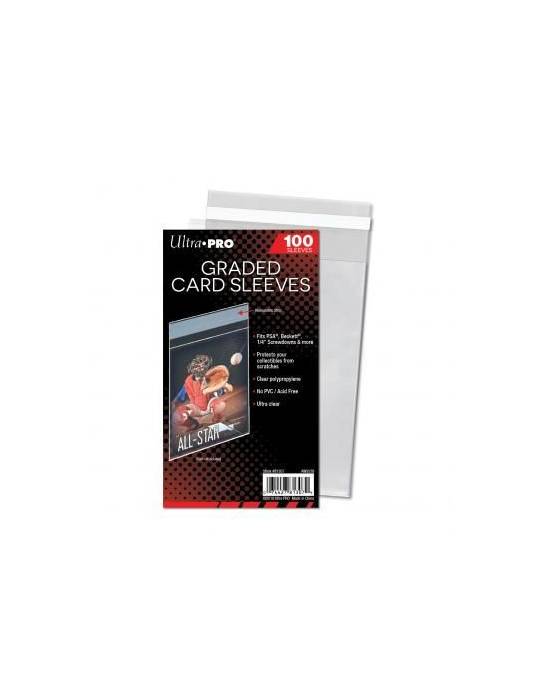Hersluitbare transparante hoes voor PSA-kaart enz. (x100) Ultra Pro - 1