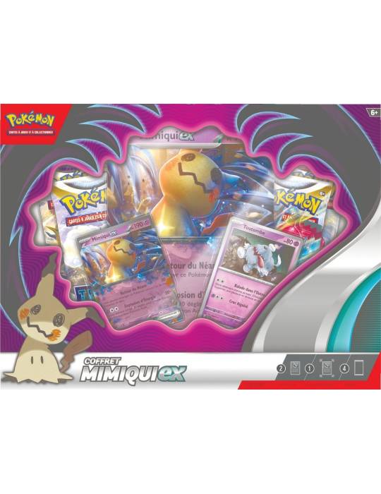 Pokémon JCC - Coffret Mimiqui-ex The Pokémon Company - 1