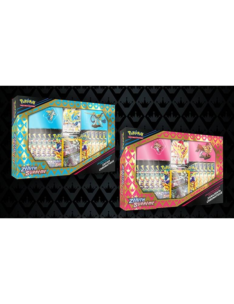 JCC Pokémon : Collections Premium Zénith Suprême – Zacian chromatique/Zamazenta chromatique The Pokémon Company - 1