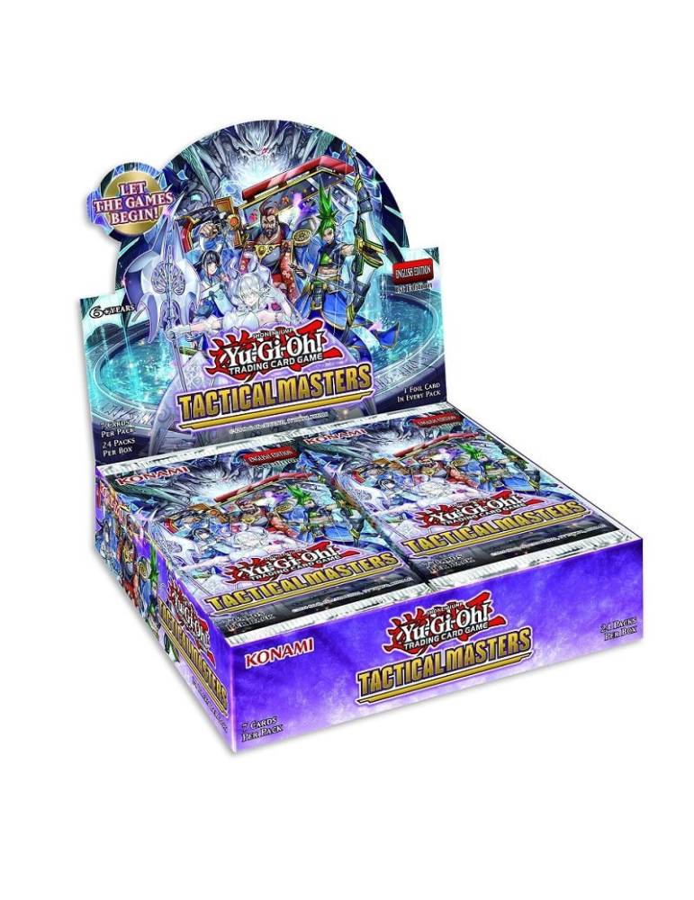 Doos met 24 tactische meesterboosters Yu-Gi-Oh NL Konami - 1
