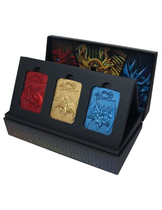 Metalen plaat van de 3 Egyptische goden obelisk slifer ra limited edition yu-gi-oh Fanattik - 1