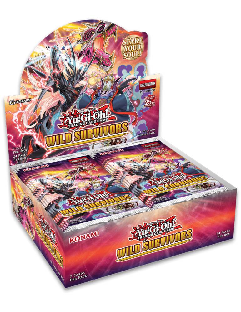 Boite de boosters Survivants Sauvages (24 boosters) Yu-Gi-Oh! Konami - 1
