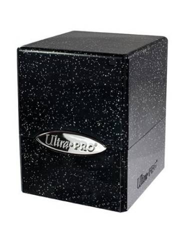 Ultra pro satin cube sequin black deck