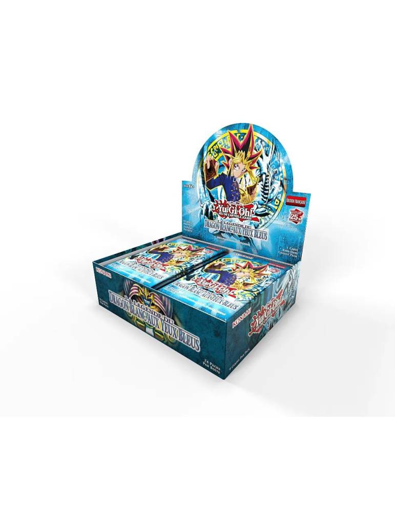 La Légende du Dragon Blanc Aux Yeux Bleus 25th anniversary Yu-Gi-Oh! display 24 boosters Konami - 1