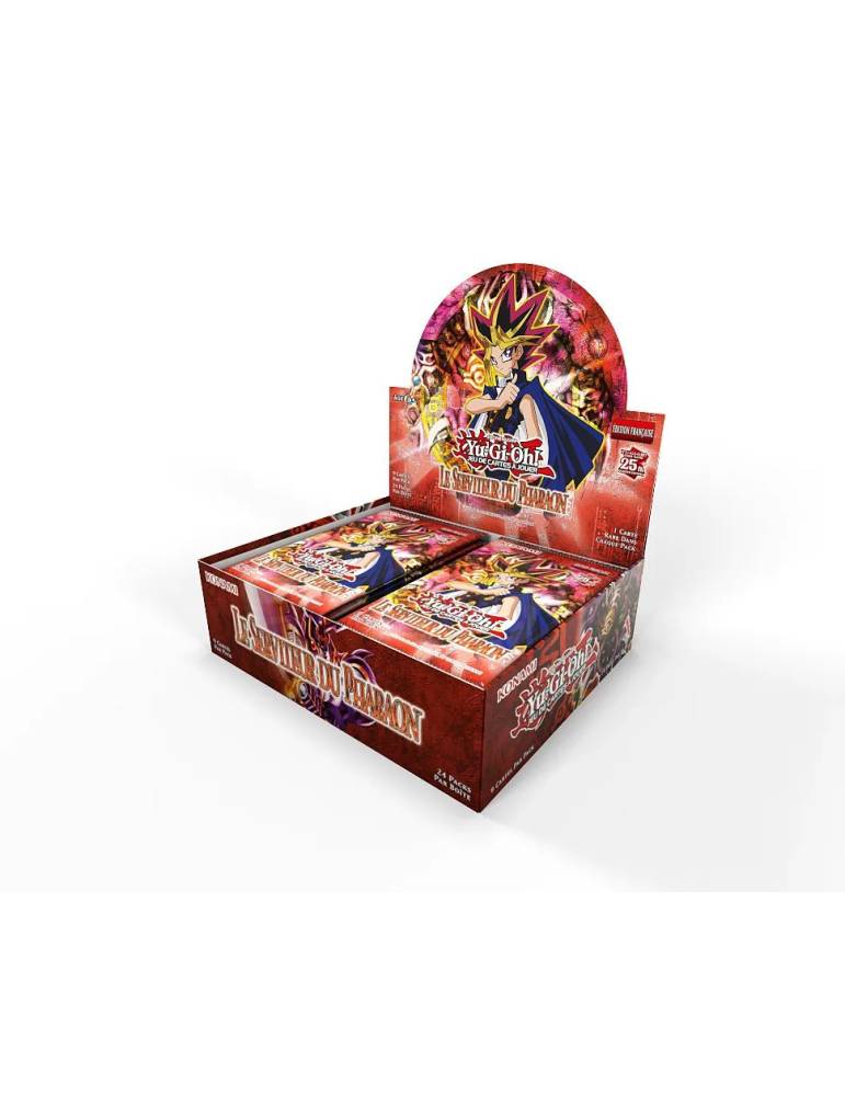 Pharaoh servant 25th anniversary Yu-Gi-Oh display 24 booster packs FR ...