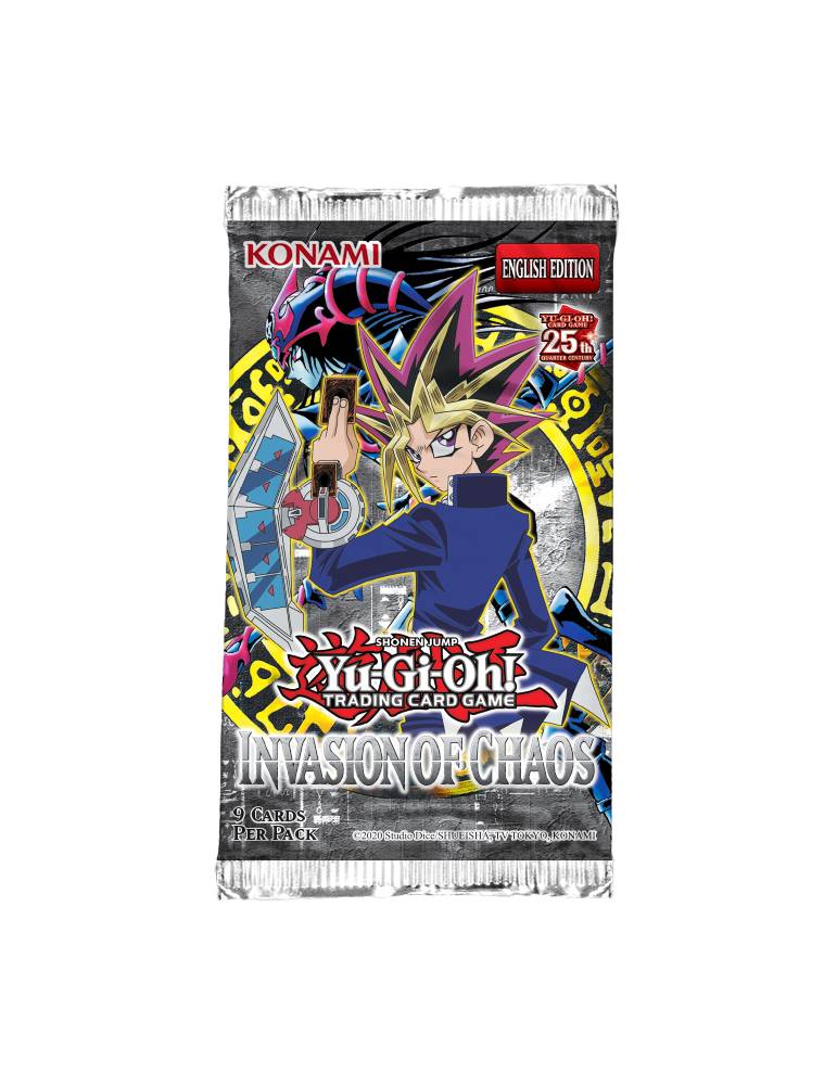 Invasion of Darkness 25th anniversary Yu-Gi-Oh display 24 booster packs Konami - 2