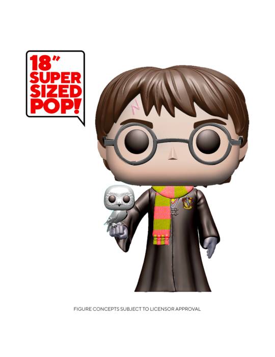 Funko Pop! top 18 Inch Harry Potter with Hedwig Super Sized Pop! Vinyl Figure