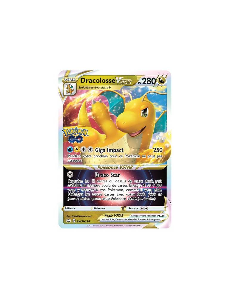 Coffret Premium Pokémon GO Dracolosse V-STAR Coffret Range-deck Honor The Pokémon Company - 2