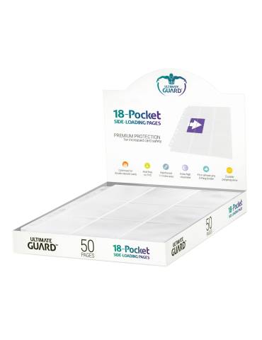 Display 50 pages 18-Pockets Side-Loading Pages Ultimate Guard
