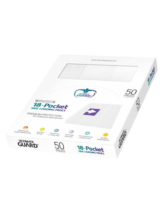 Ultimate Guard 18-Pockets Side-Loading Pages (50) kleur naar keuze Ultimate Guard - 5
