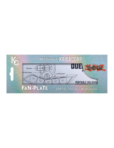 Yu-Gi-Oh disque de duel plaque schématique en métal Fanattik édition limitée
