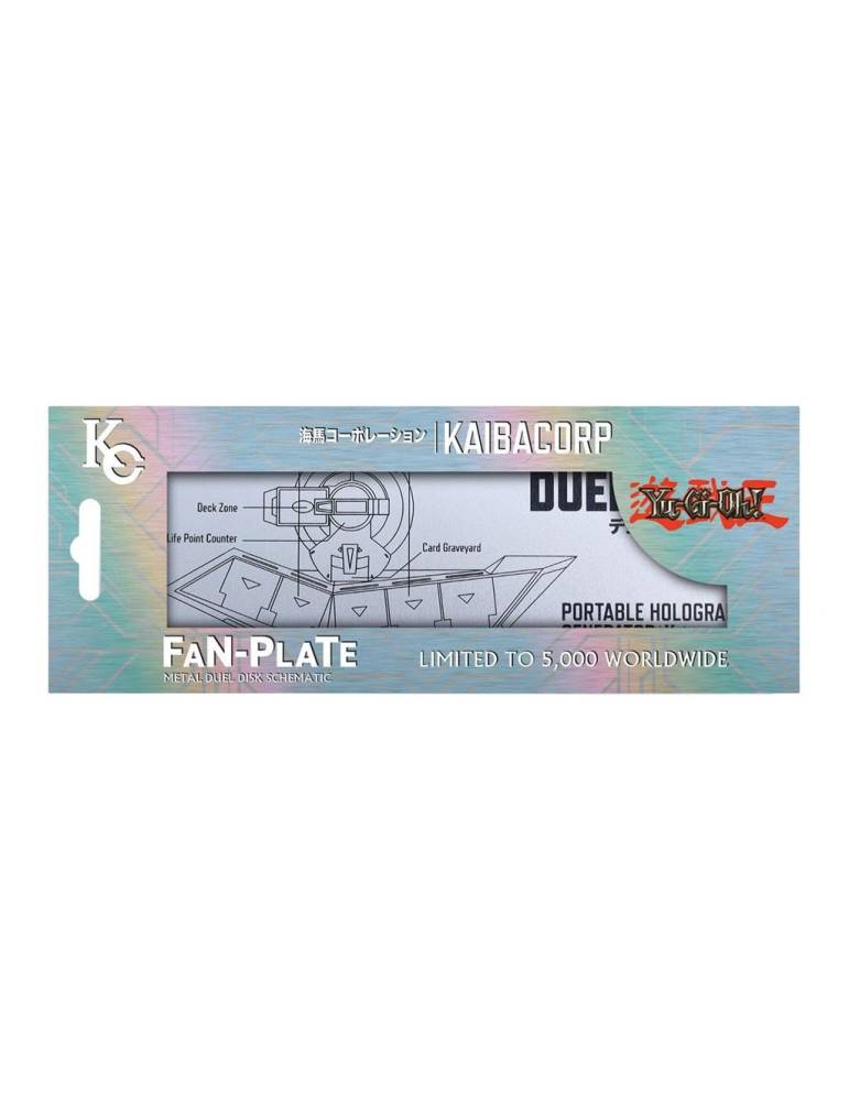 Yu-Gi-Oh disque de duel plaque schématique en métal Fanattik édition limitée Fanattik - 1