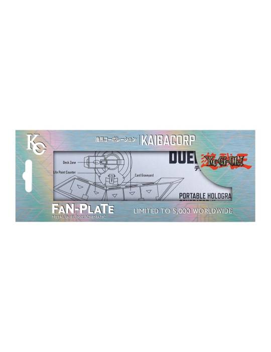 Yu-Gi-Oh Limited Edition Fanattik Metal Schematic Plate Duel Disc Fanattik - 1