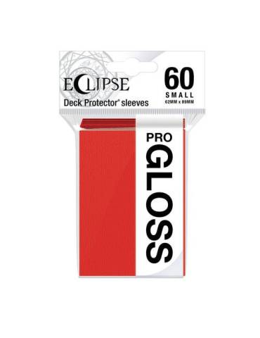 ULTRA PRO -Eclipse gloss 60 sleeves red jap size