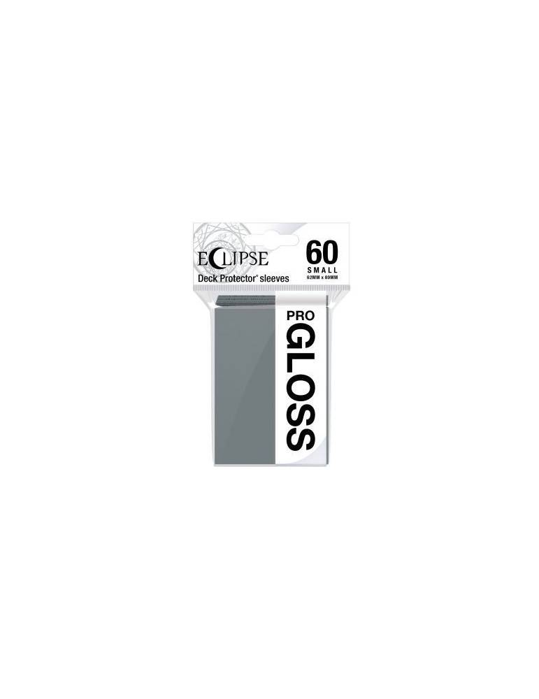 Eclipse brillant 60 sleeves gris fumée format jap Ultra Pro - 1