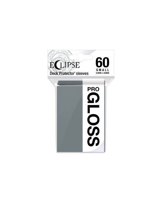 Eclipse brillant 60 sleeves gris fumée format jap Ultra Pro - 1