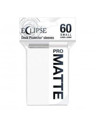 Eclipse PRO matte 60 sleeves blanc format jap