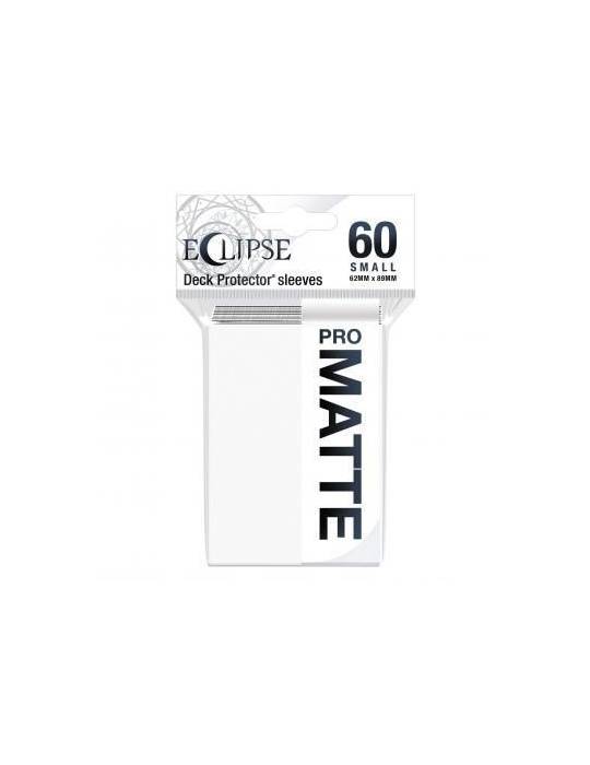 Eclipse matte 60 sleeves blanc format jap Ultra Pro - 1