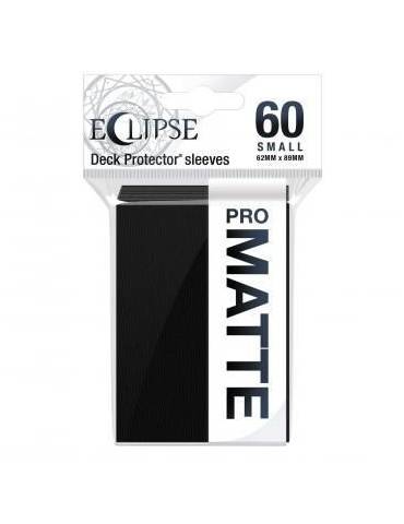 Eclipse matte 60 sleeves noir format jap