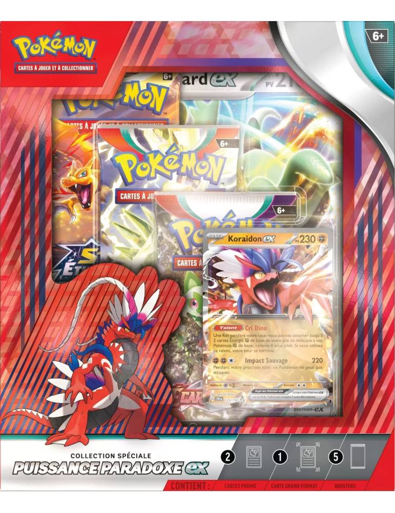 Speciale collectie krachtparadox ex Koraidon Miraidon - POKEMON TCG
