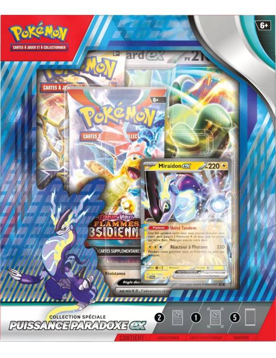 Collection spéciale puissance paradoxe ex Koraidon Miraidon- POKEMON JCC