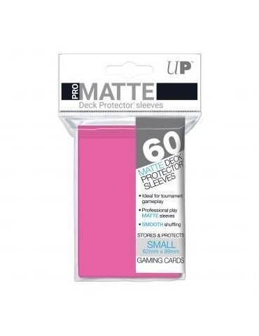 Ultra pro matte bright pink 60 sleeves jap size