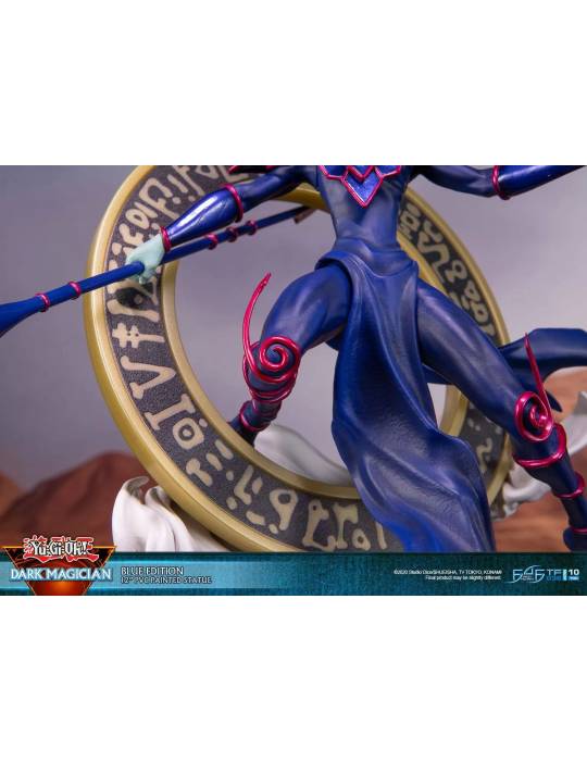 Dark Magician Statue Blue Edition 29cm - Yu-Gi-Oh