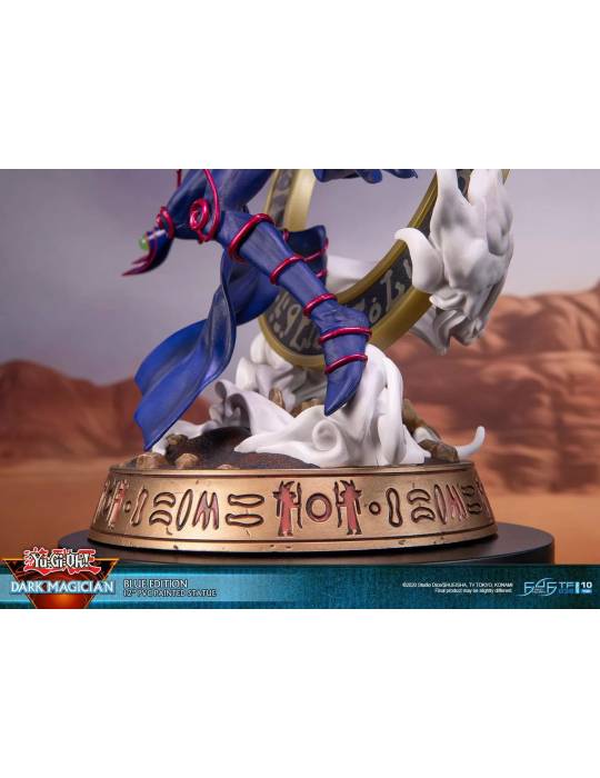 Dark Magician Statue Blue Edition 29cm - Yu-Gi-Oh