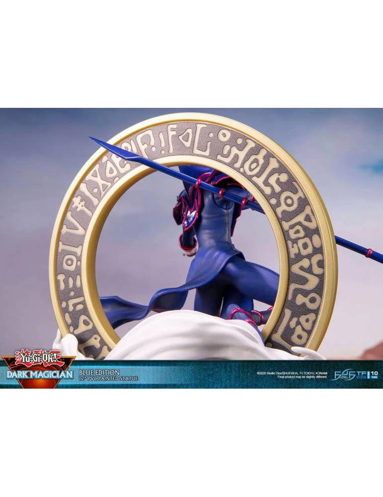 Dark Magician Statue Blue Edition 29cm - Yu-Gi-Oh