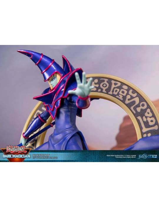 Dark Magician Statue Blue Edition 29cm - Yu-Gi-Oh