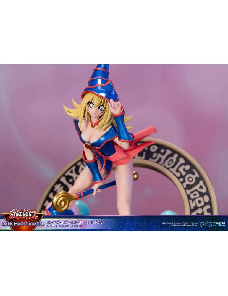 Dark Magician girl PVC Beeldje Standaard Levendige Editie 30 cm