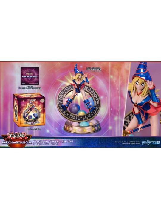 Dark Magician girl PVC Beeldje Standaard Levendige Editie 30 cm|TCG-CARD