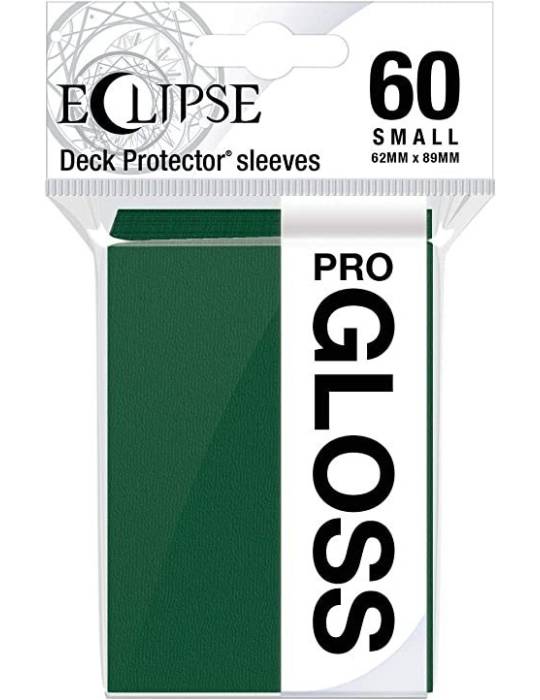 Eclipse brilliant 60 sleeves forest green format jap Ultra Pro - 1