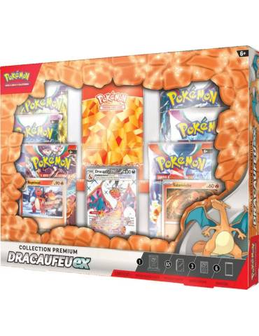 Collection Premium Dracaufeu-ex coffret Pokémon JCC