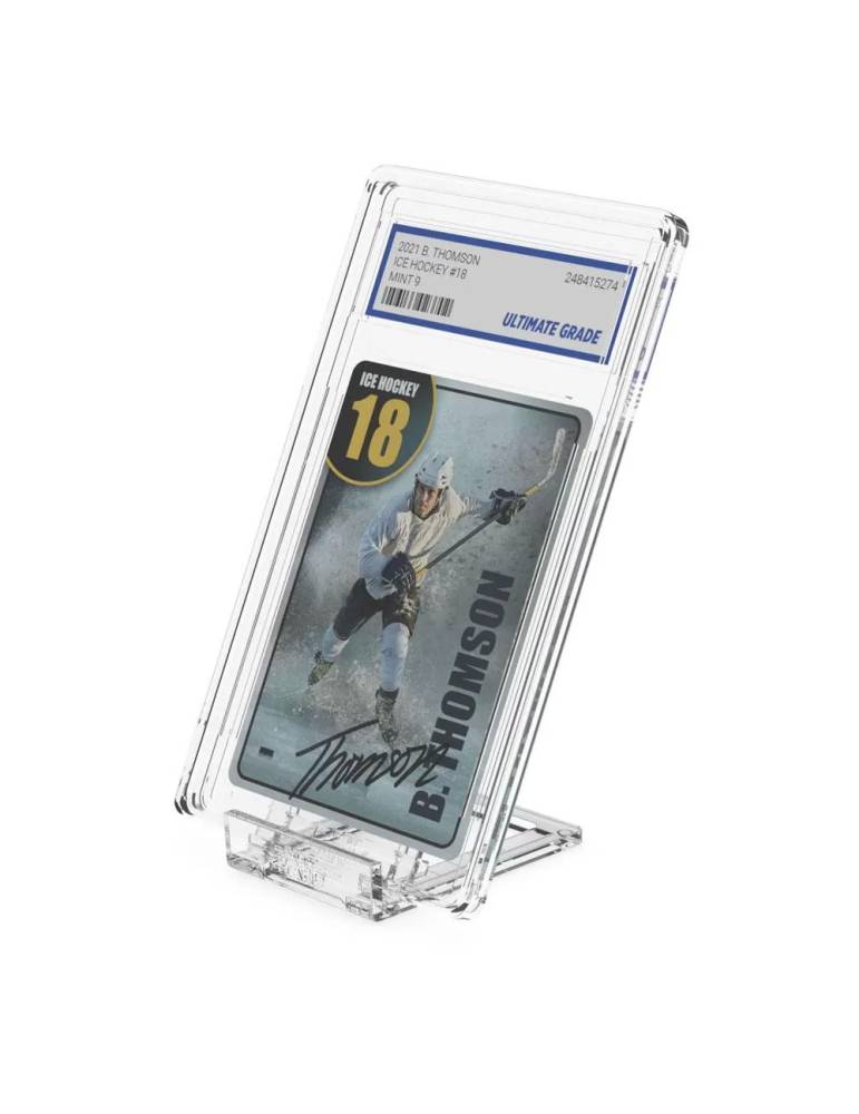 Slider Stands display for graded card or ultimate guard magnetic protection (5 pieces)
