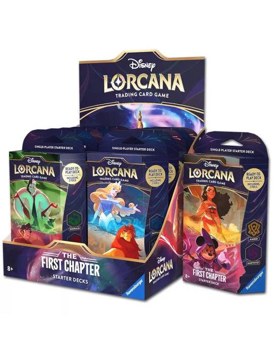 Disney Lorcana chapter 1 starterdeck