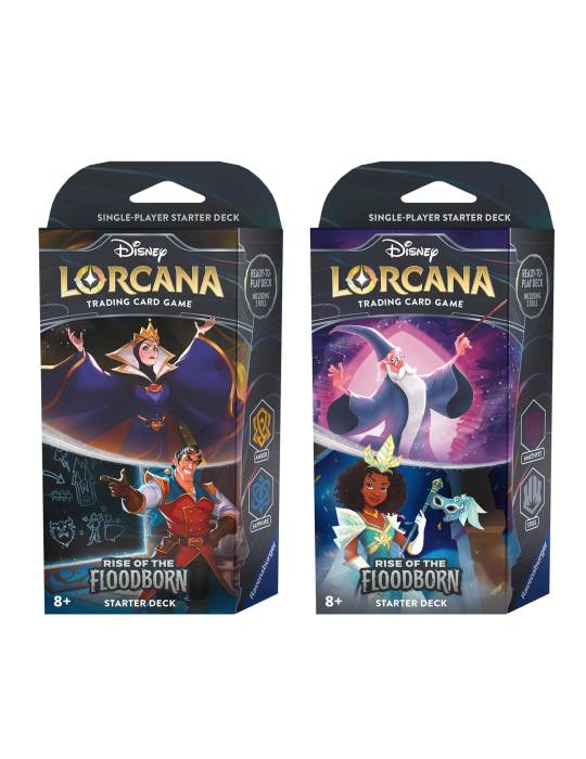 Chapitre 2 : Rise of the floodborn pack 2 decks différents Disney Lorcana