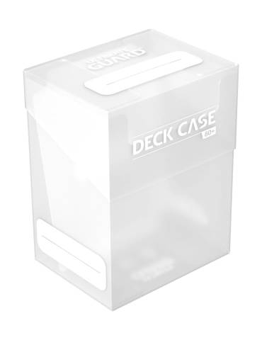 kaartendoos Deck Case 80+ standaardformaat ULTIMATE GUARD – Transparent
