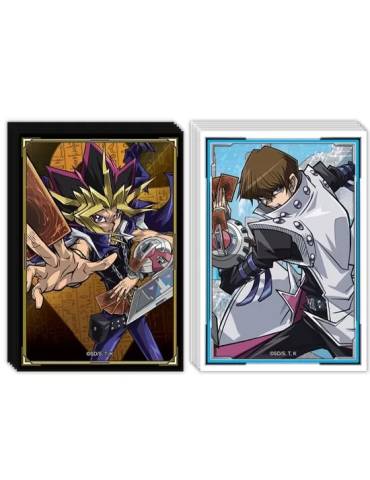 Yugi & Kaiba kwarteeuwse card mouwen (100 mouwen) Yu-Gi-Oh!