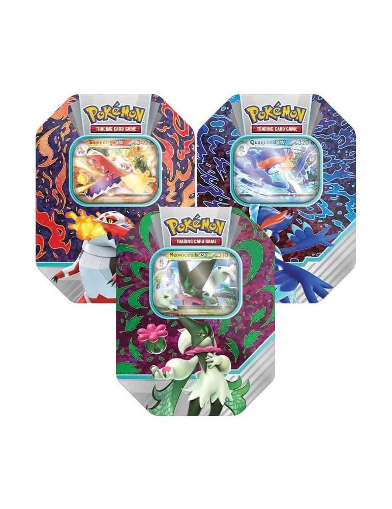 Partners van Paldea Ex Metalen doos Pokémon TCG