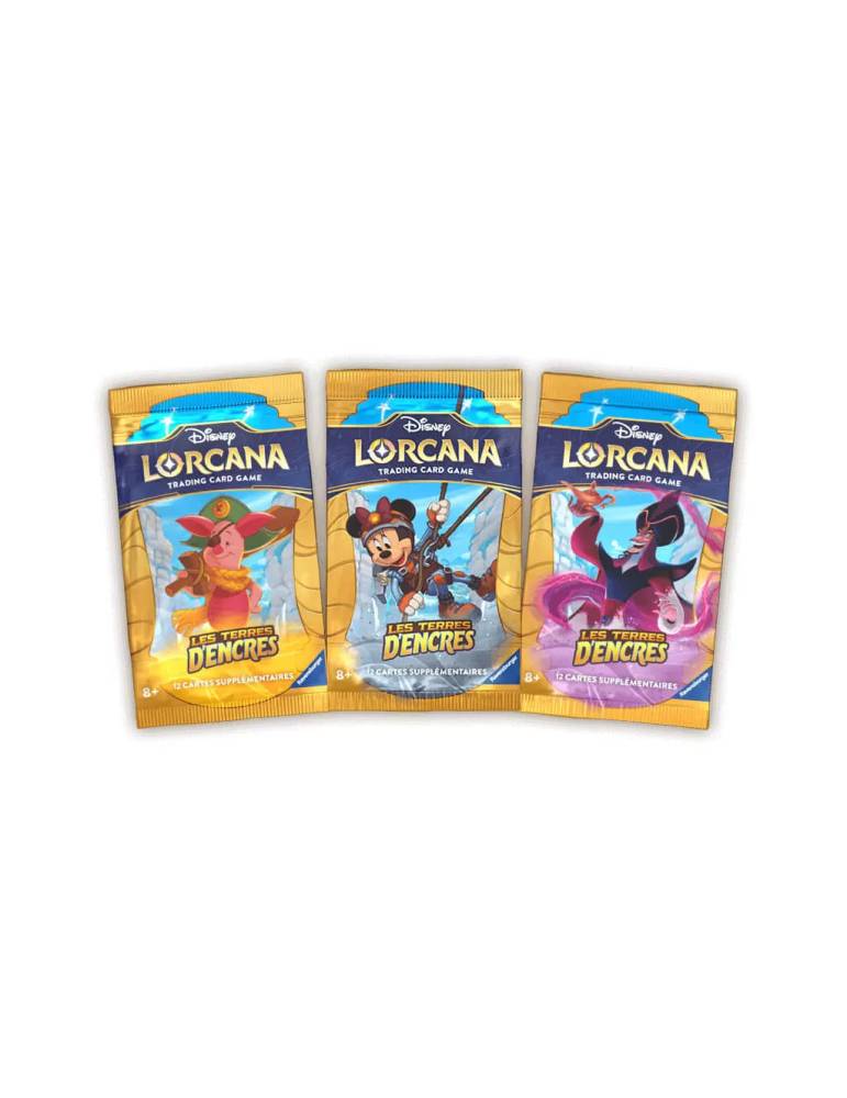 Display 24 boosters les terres d'encres chapitre 3 Lorcana