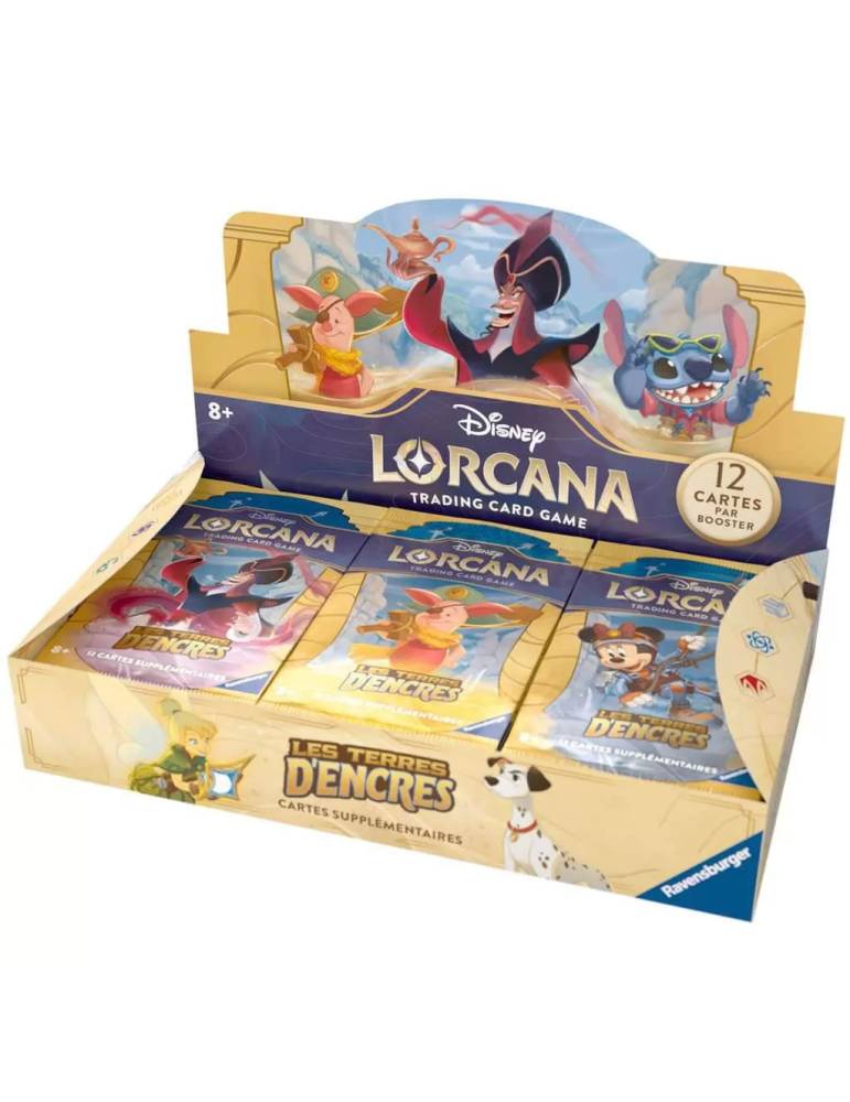 Display 24 boosters les terres d'encres chapitre 3 Lorcana