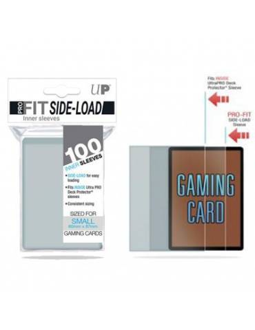 Ultra Pro fit for double sleeve transparent side loading x100 jap format
