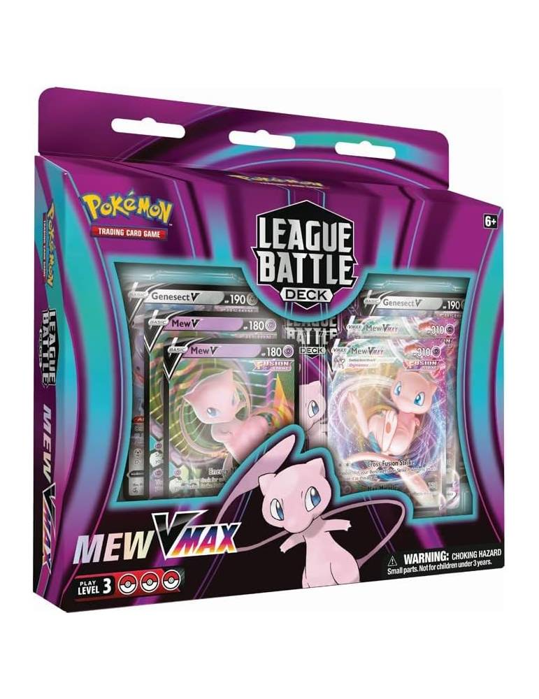 League Battle deck MEW Vmax Pokémon JCC