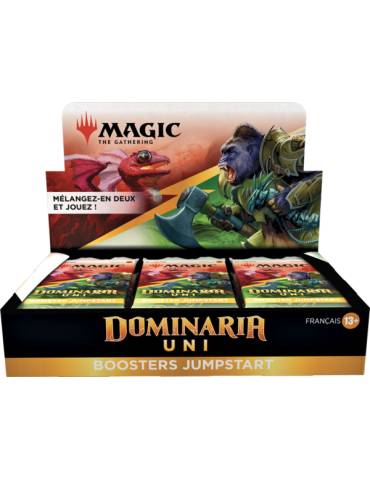 Dominaria UNI display 18 boosters jumpstart magic the gathering