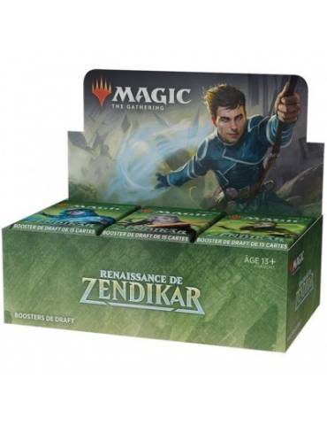 Renaissance de Zendikar display 36 boosters draft Magic the gathering FR