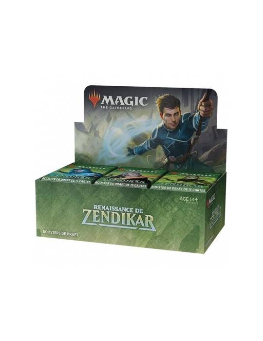 Zendikar Rising display 36 draft boosters Magic the gathering EN Wizards of the coast - 1