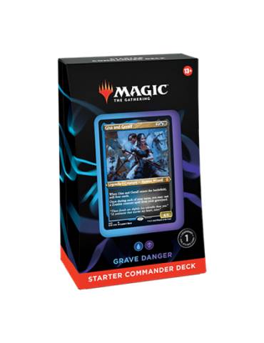 Deck d'initiation commander 2022 magic the gathering – FR – Danger de la tombe